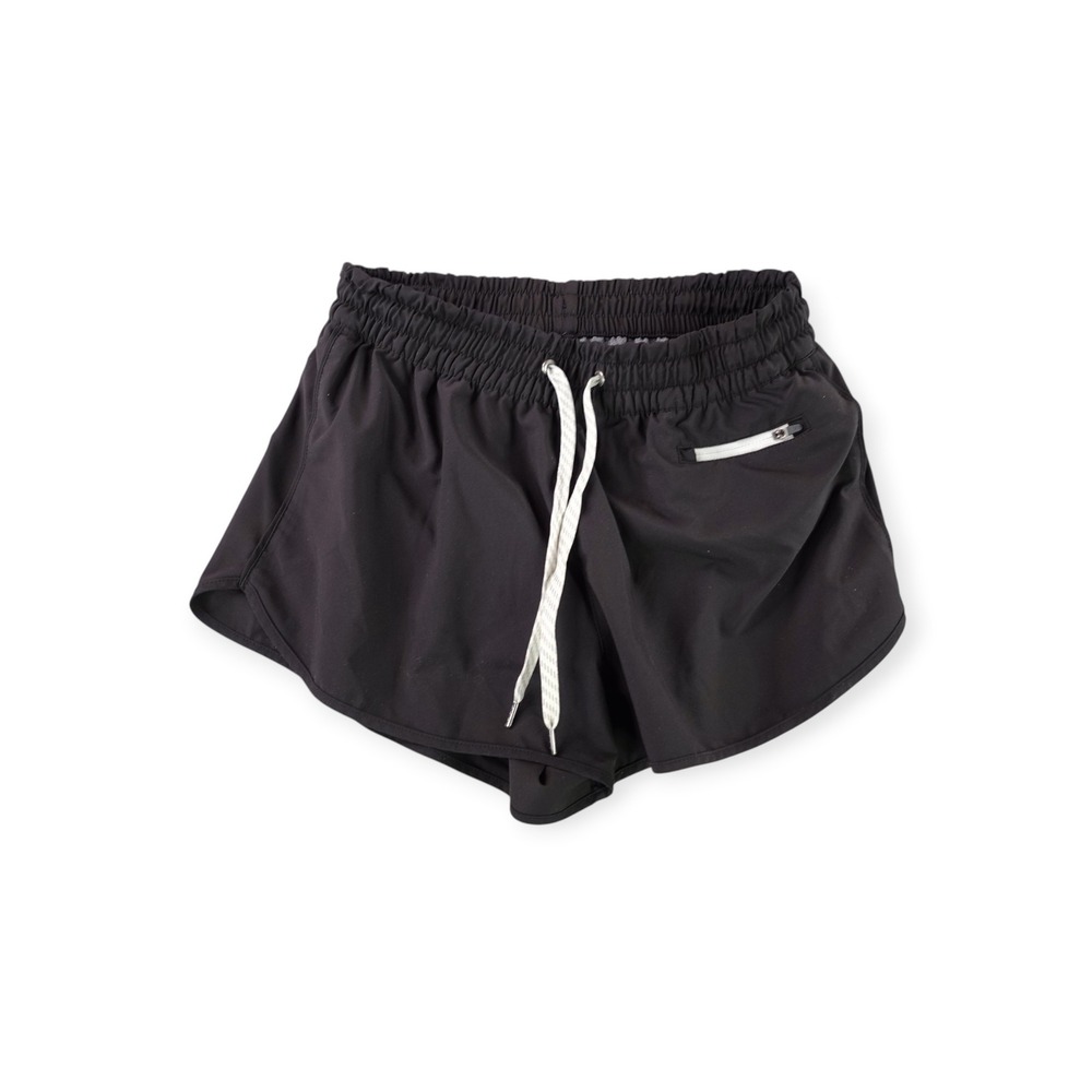 Vuori Clementine 2.0 Shorts Womens M Black Lined Running Athletic Stretch VW3000